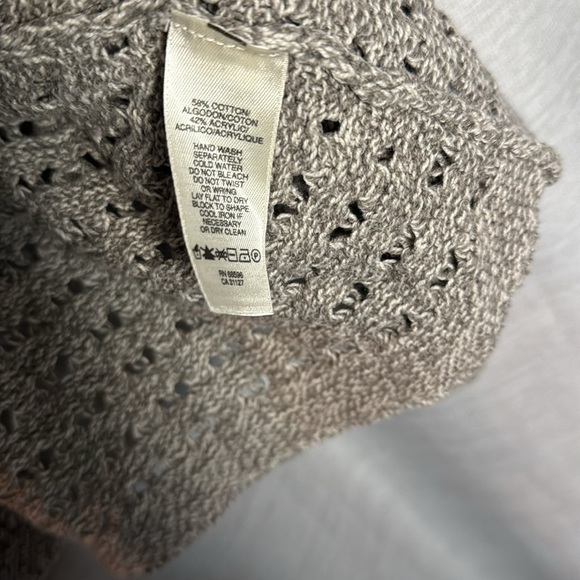 DKNY JEANS 3/4 SLEEVE KNIT CARDIGAN (M) - Picture 5 of 6